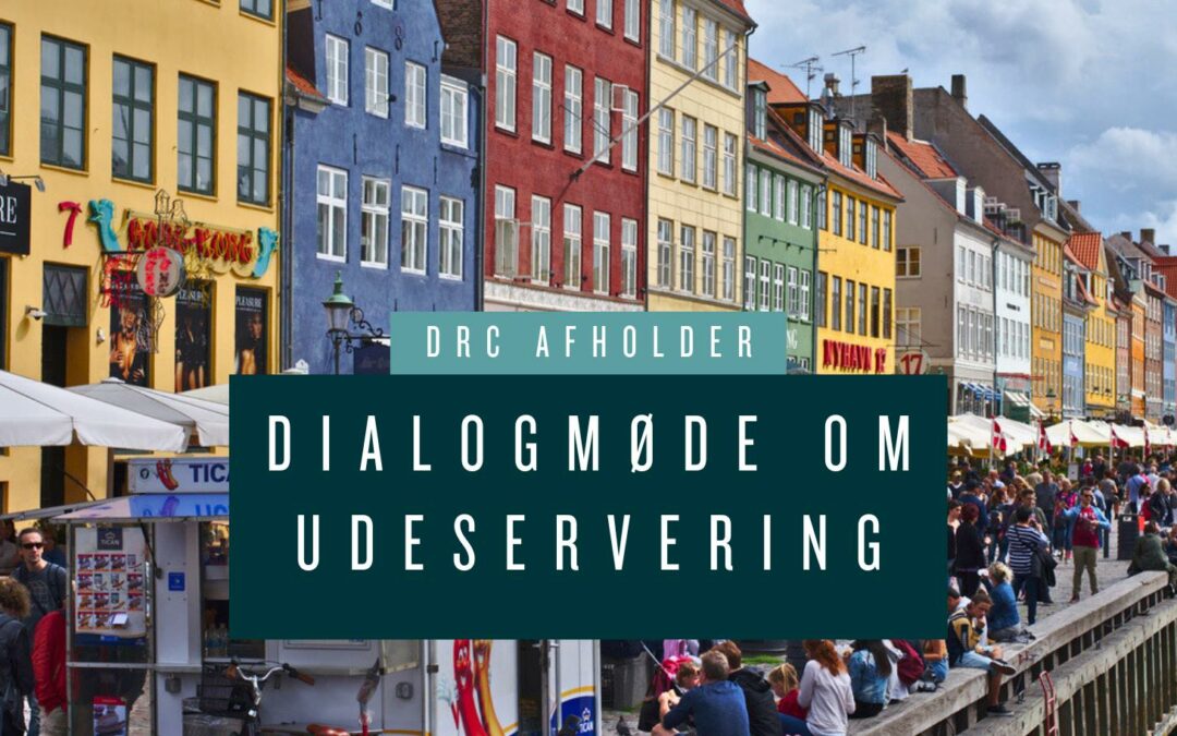 Program for dialogmøde om udeservering i København