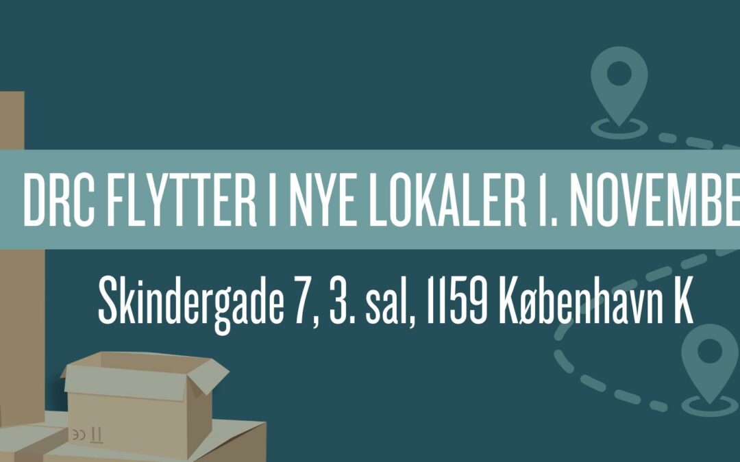 DRC flytter i nye lokaler